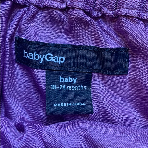 Baby Gap 18-24 month purple tutu - Picture 2 of 3